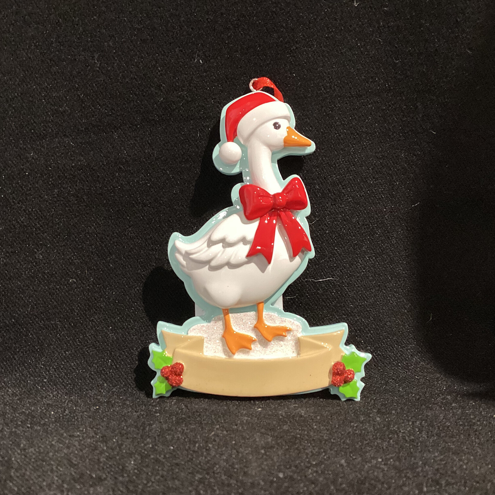 Christmas Goose Orn