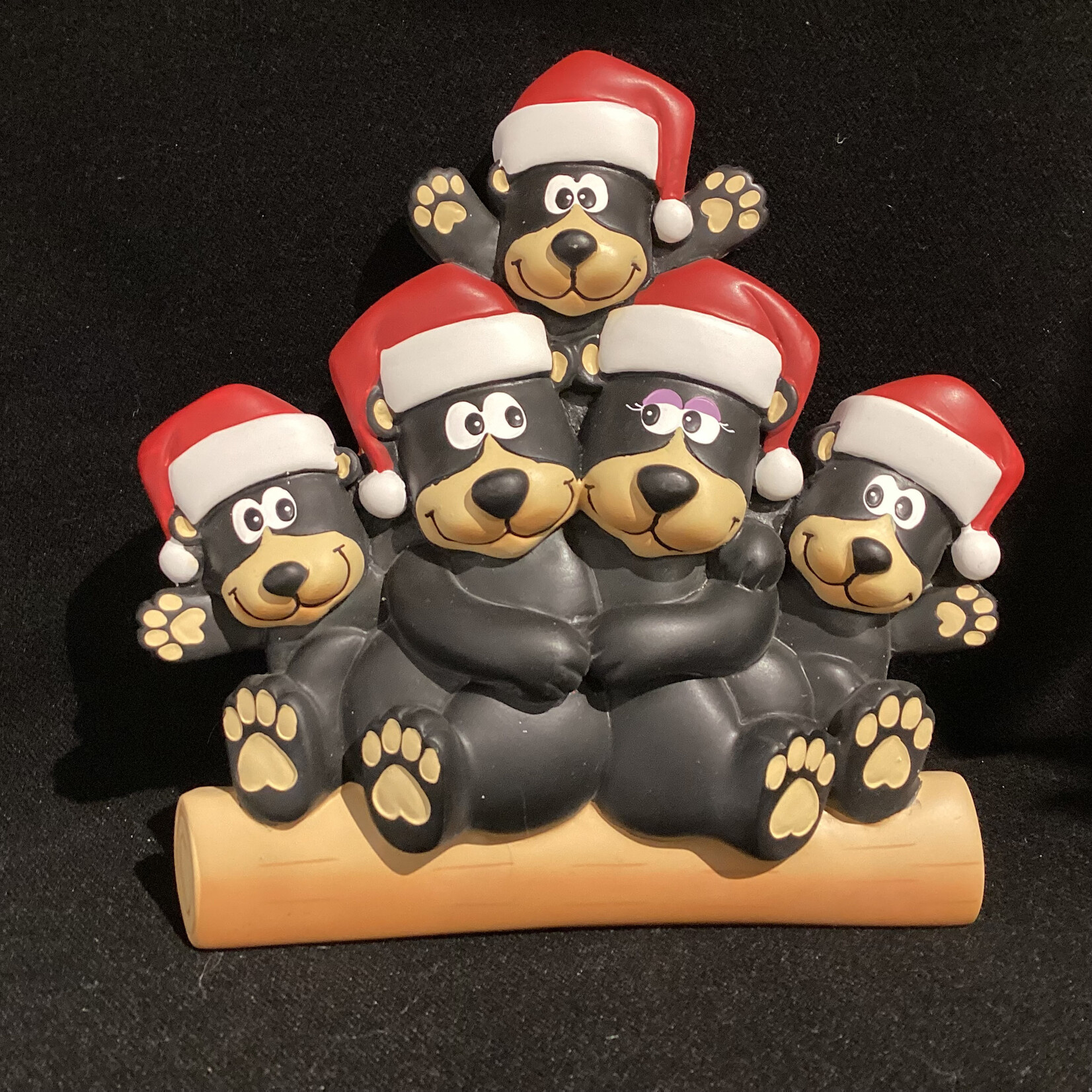 Black Bears on Log TT - 5
