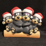 Black Bears on Log TT - 4