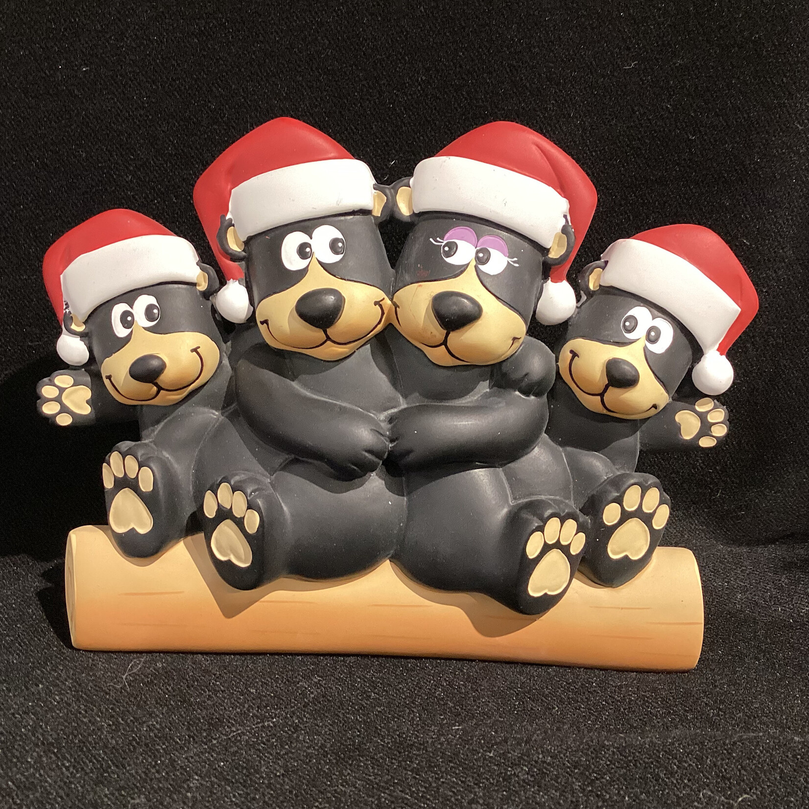 Black Bears on Log TT - 4