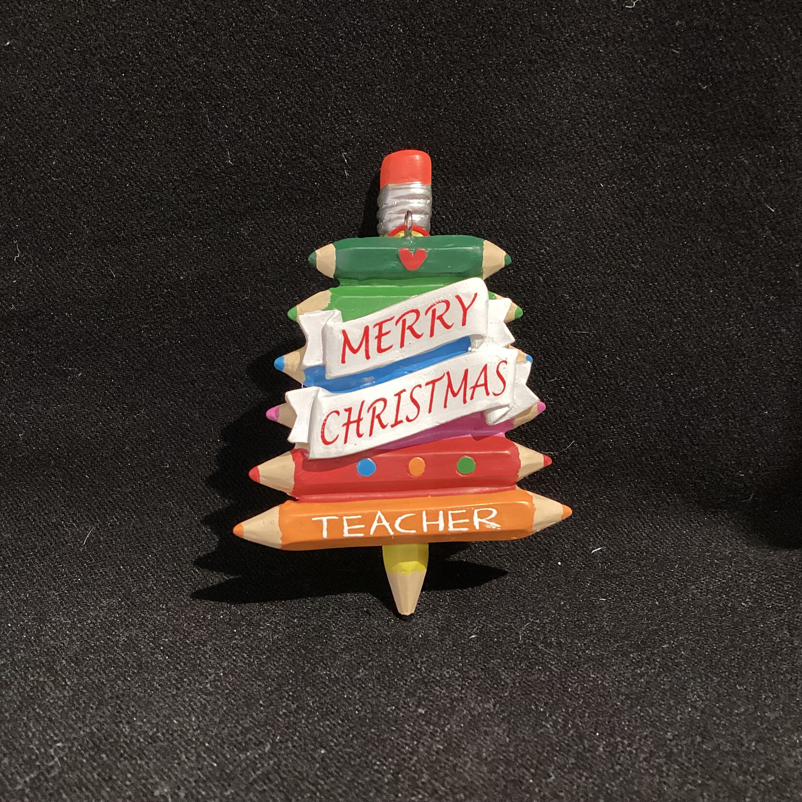 **Merry Christmas Teacher Orn