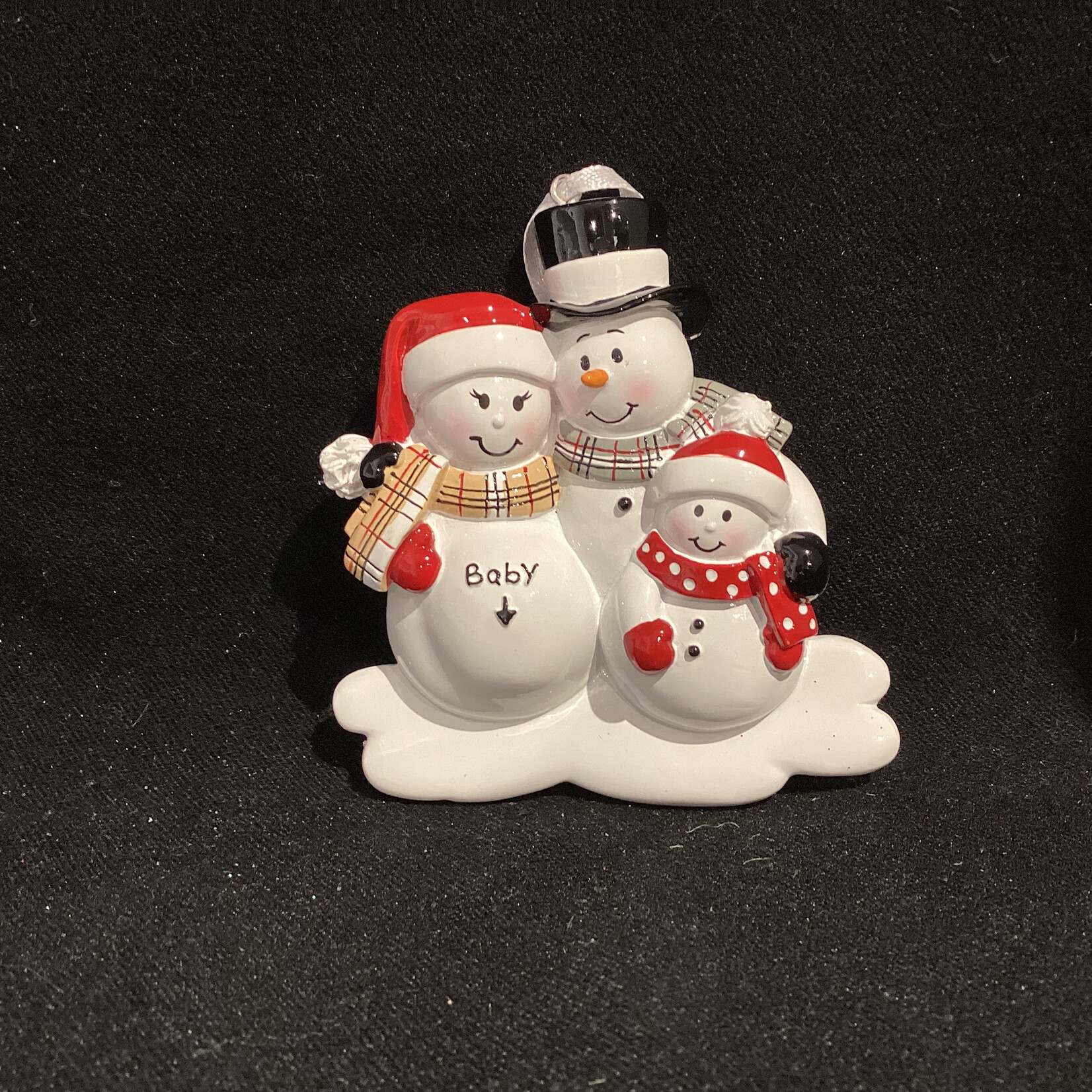 We're Expecting Snow Family Orn - 3