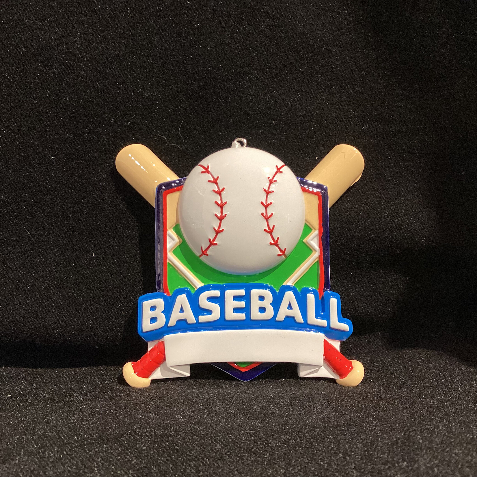 **Baseball Shield Orn