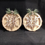 **Snowflake Disk Ornament 2A