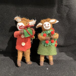 Felt Highland Cow Orn 2A