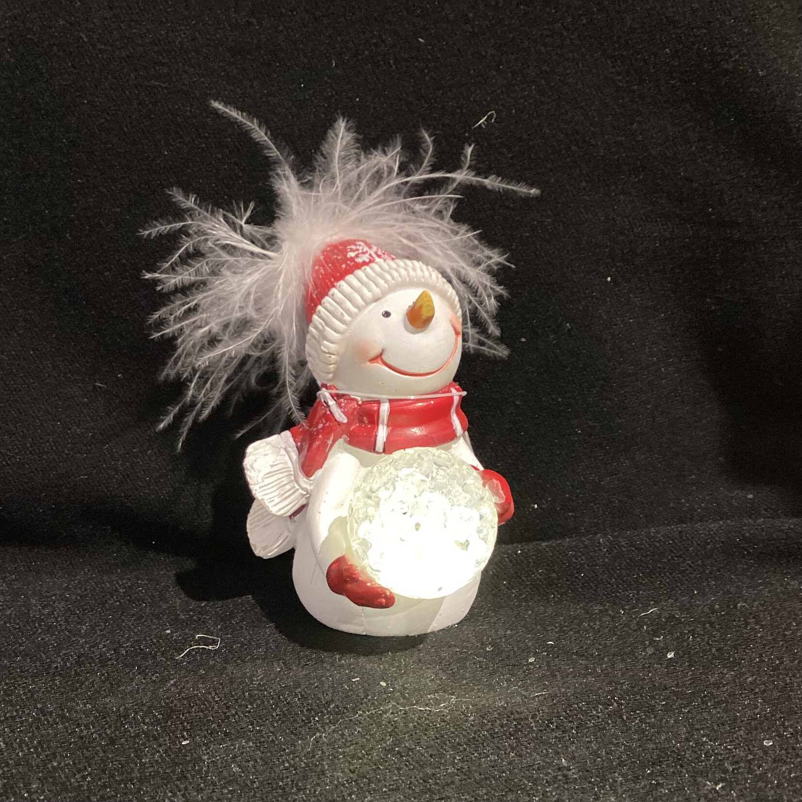 **3' Snowman w/LED Snowball
