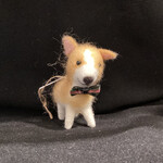* Felt Corgi Ornament