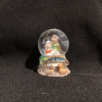 Holy Family Snowglobe w/Stable Base