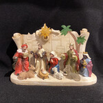 7.5" Nativity w/LED Star (box)