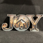 9.5" Joy w/Nativity Scene
