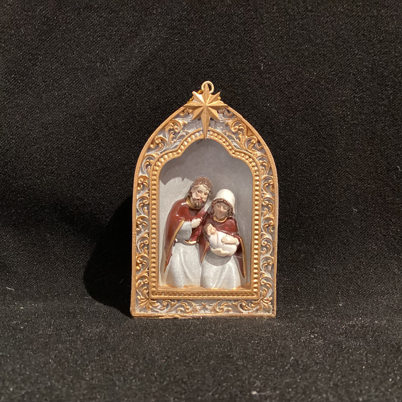 Framed Nativity Scene Orn