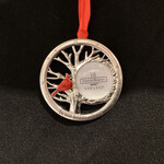 **Memorial Cardinal Photo Frame Orn