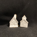 **Ceramic House White Orn 2A