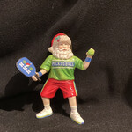 Pickleball Santa Orn