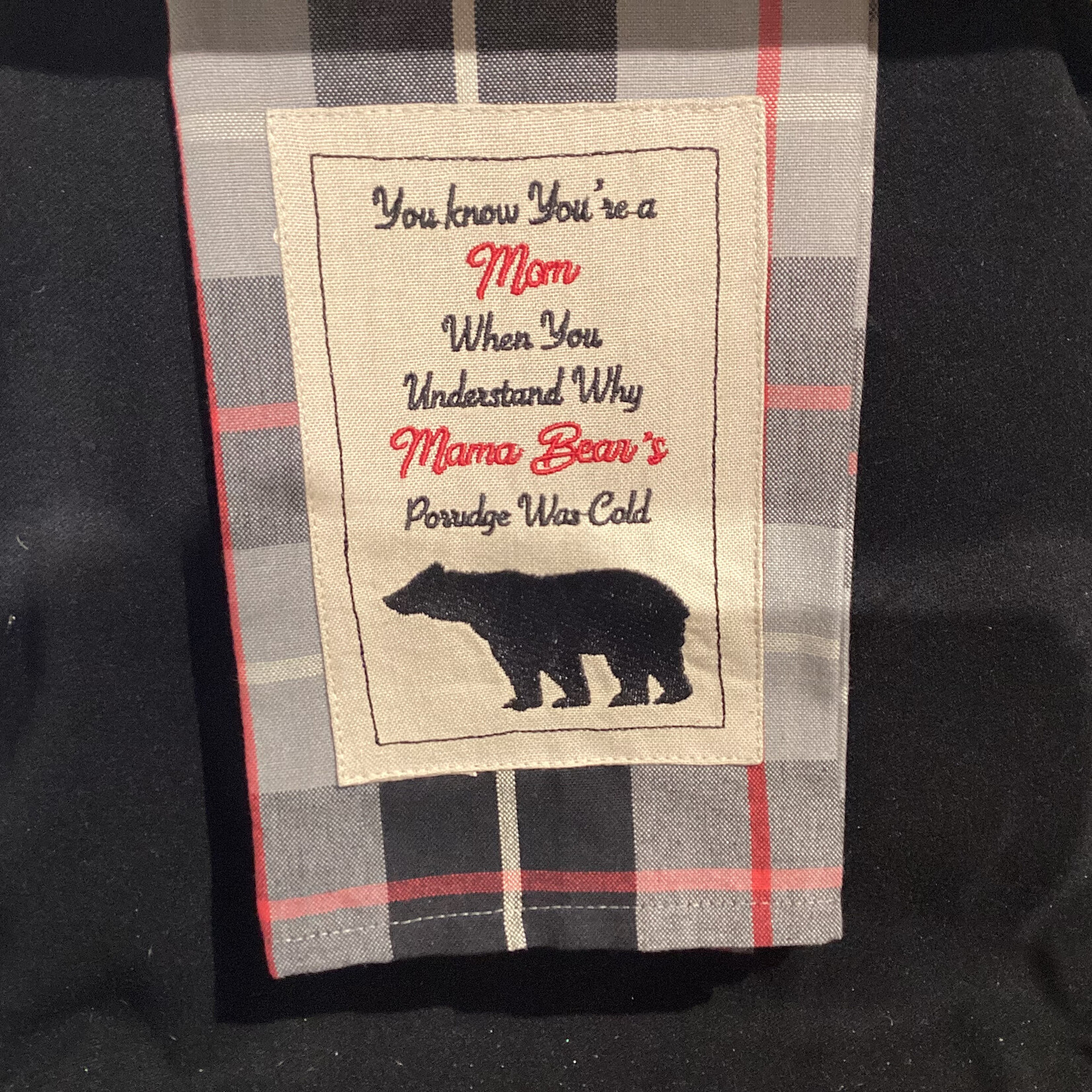**Mama Bear Tea Towel