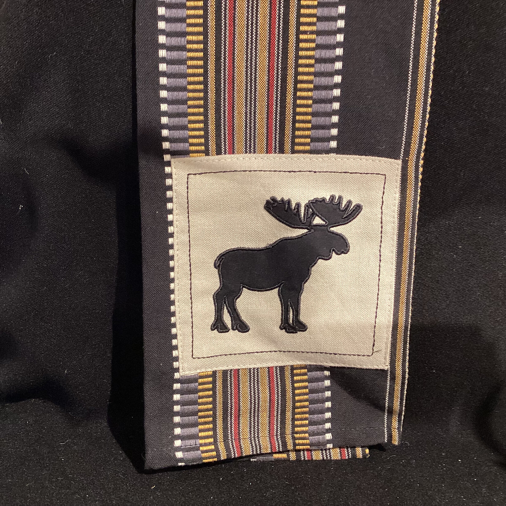 Black Moose Tea Towel