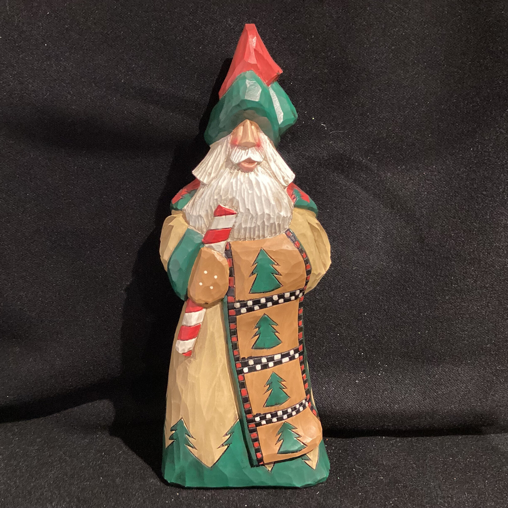 9" Winter Warmth Santa