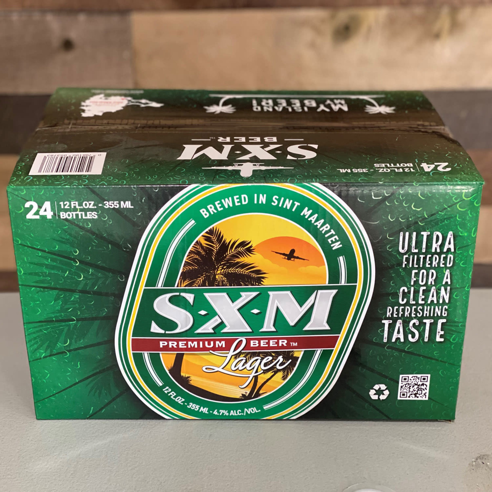 SXM Beer Lager Green Case 24/12oz