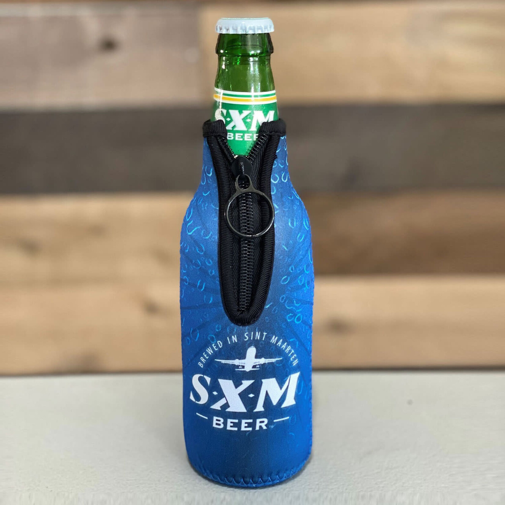 KOOZIE - BOTTLE - BLUE