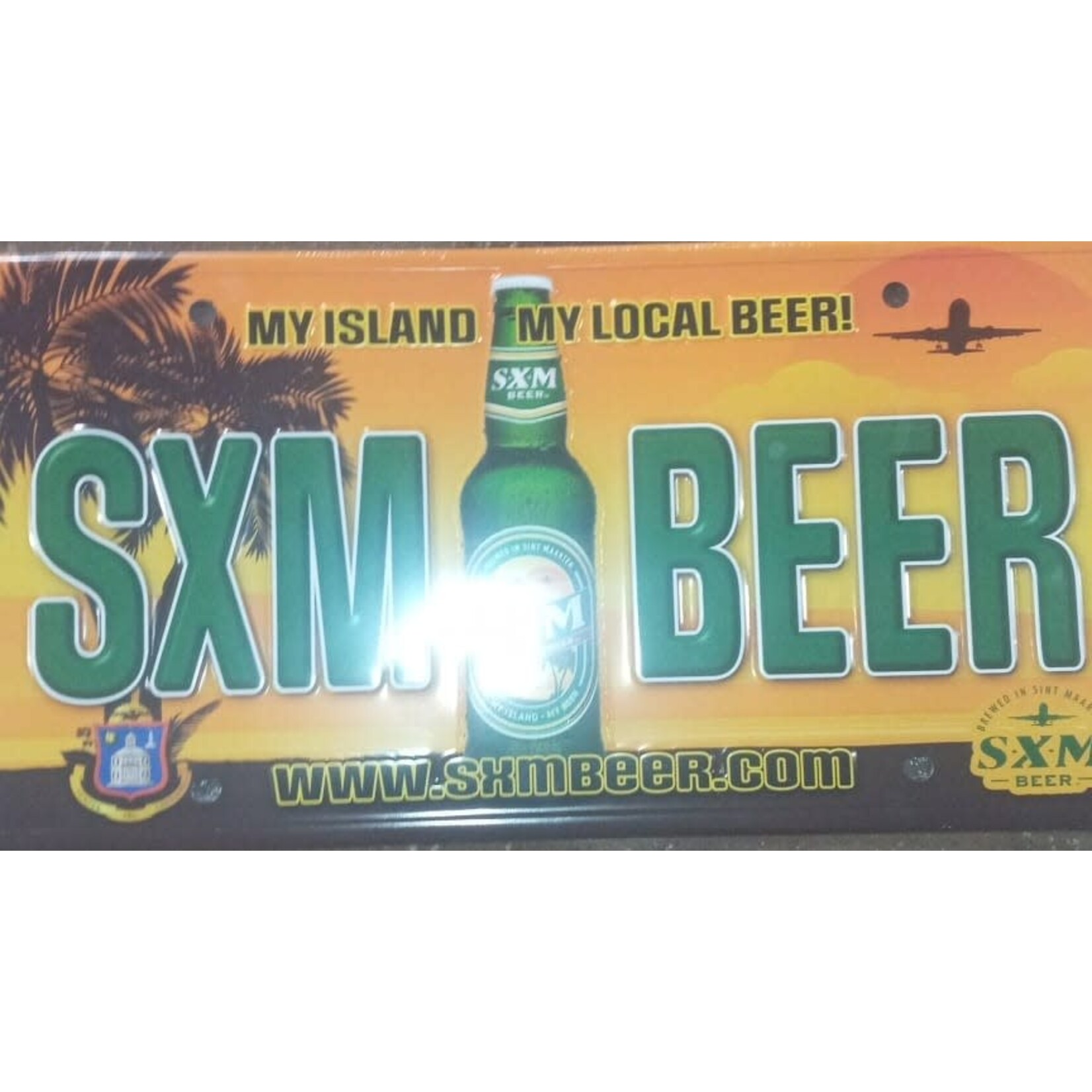 SXM Beer # Plate