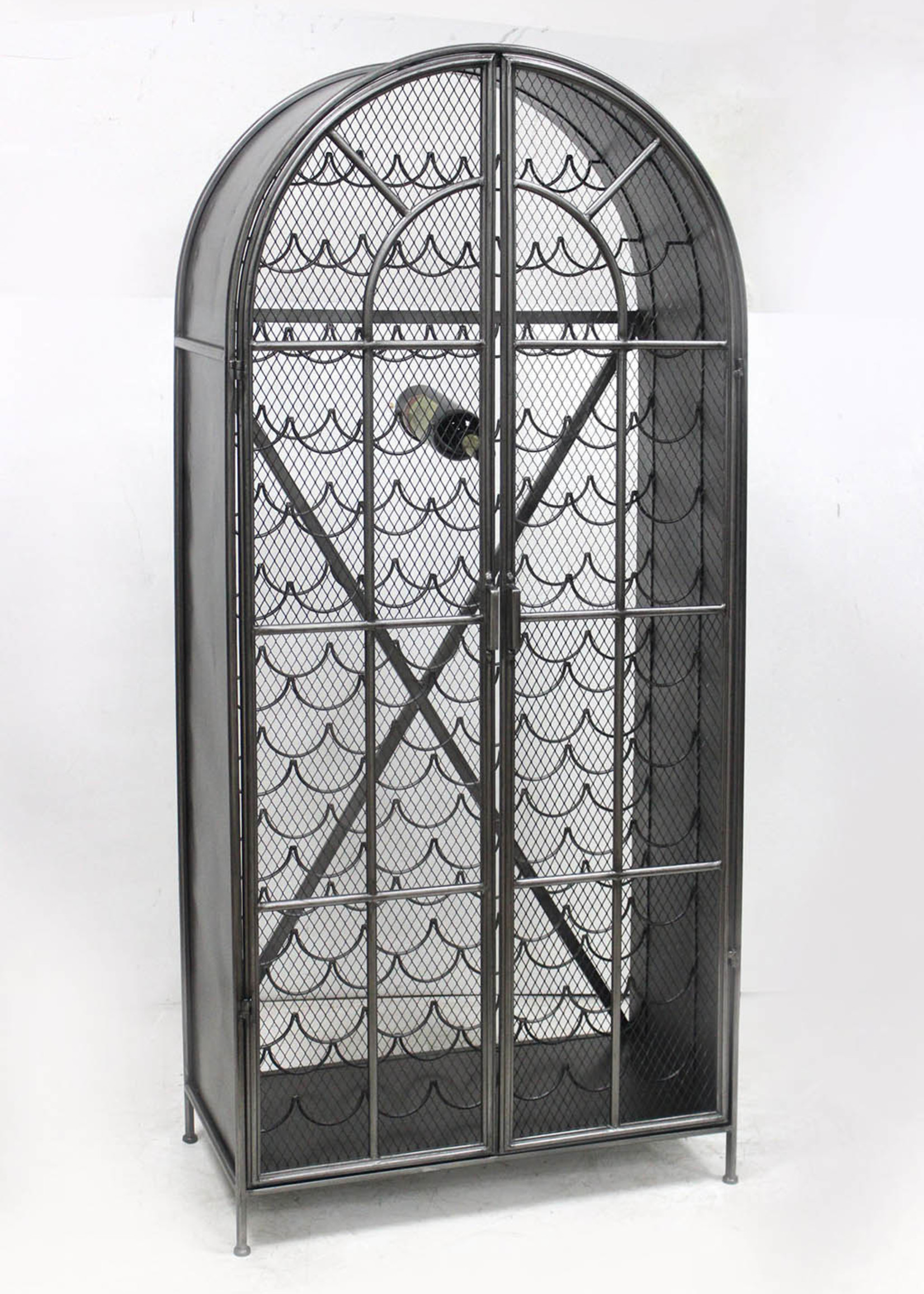 *Metal Wine Cabinet-CJ