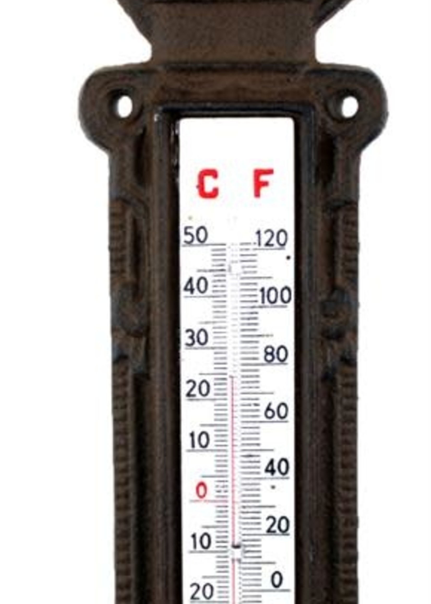*Cast Iron Thermometer w/ Watering Can- Koppers