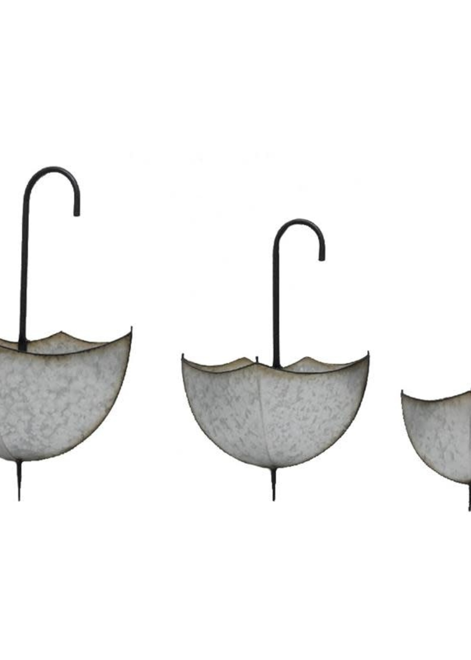 *s/3 Umbrella Wall Planters-Koppers