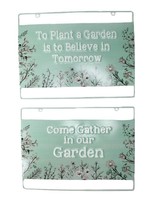 *Asstd Garden Plaques-Koppers