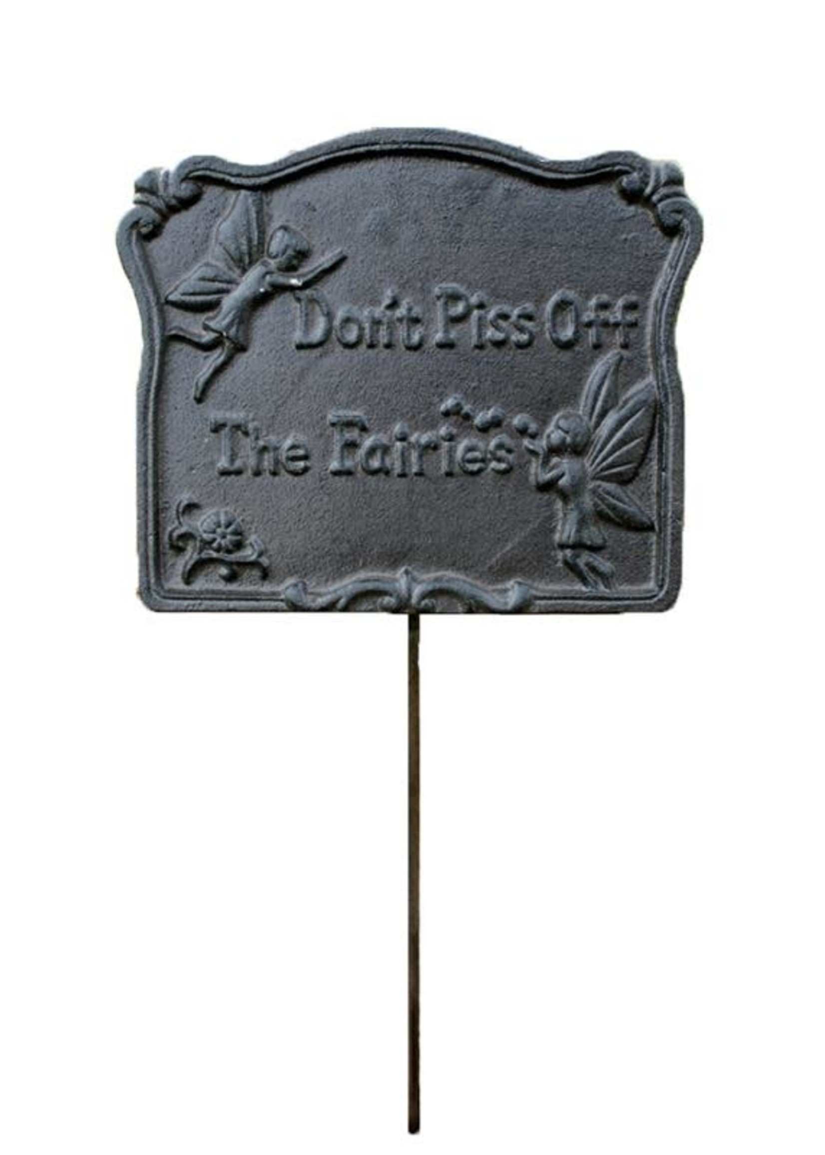 *Cast Iron Fairy Sign-Koppers