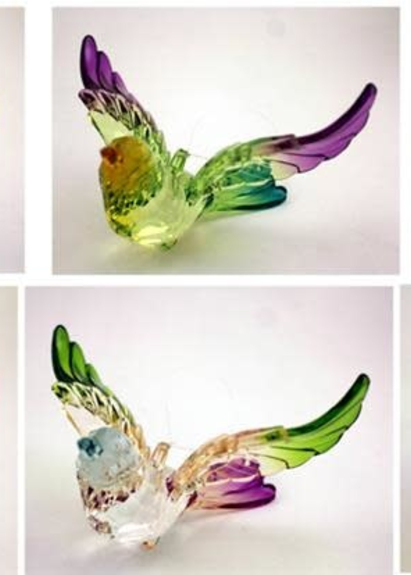 *Asstd Bird Suncatchers-Koppers