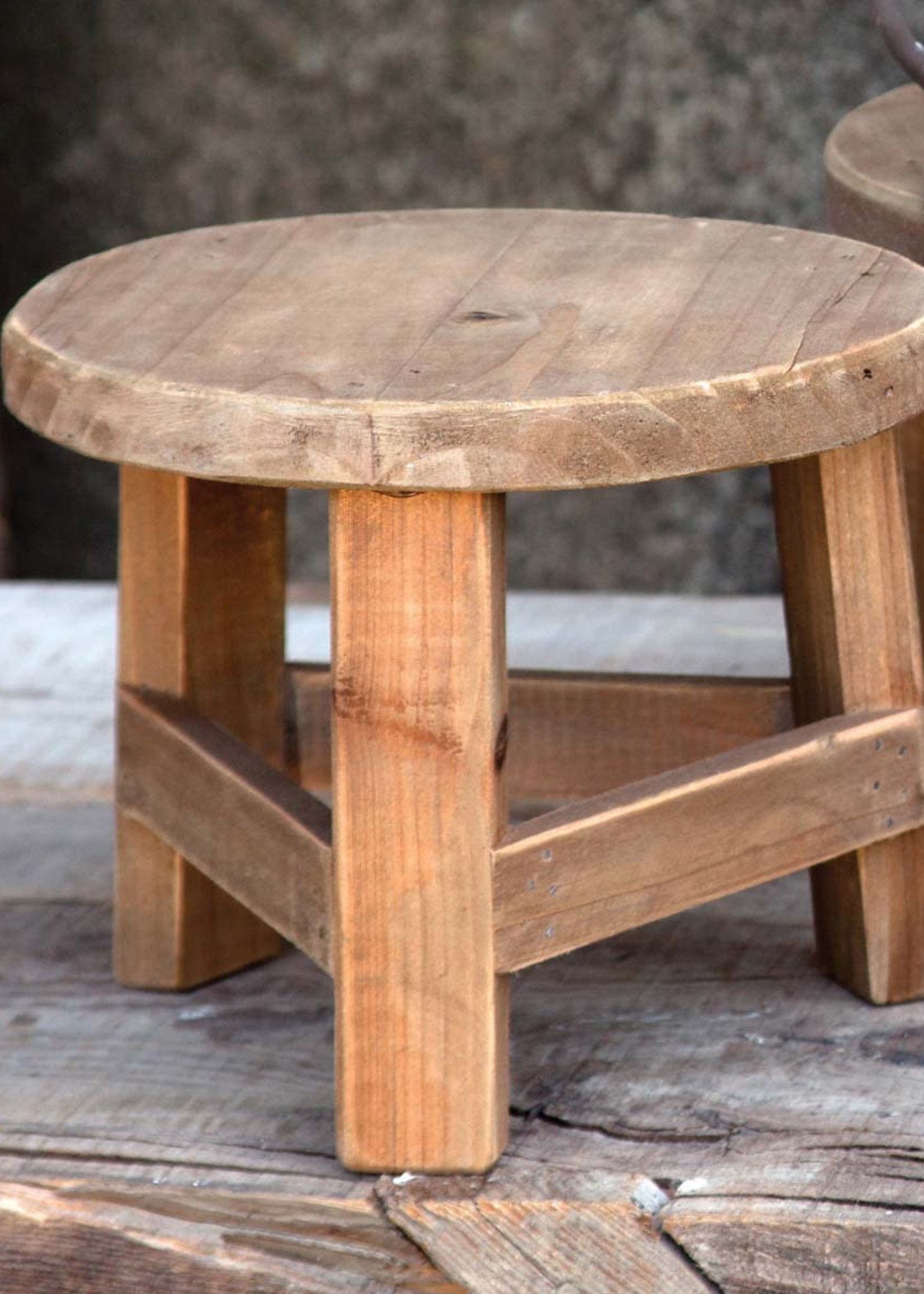 *mini Wooden Stool Riser-SDS