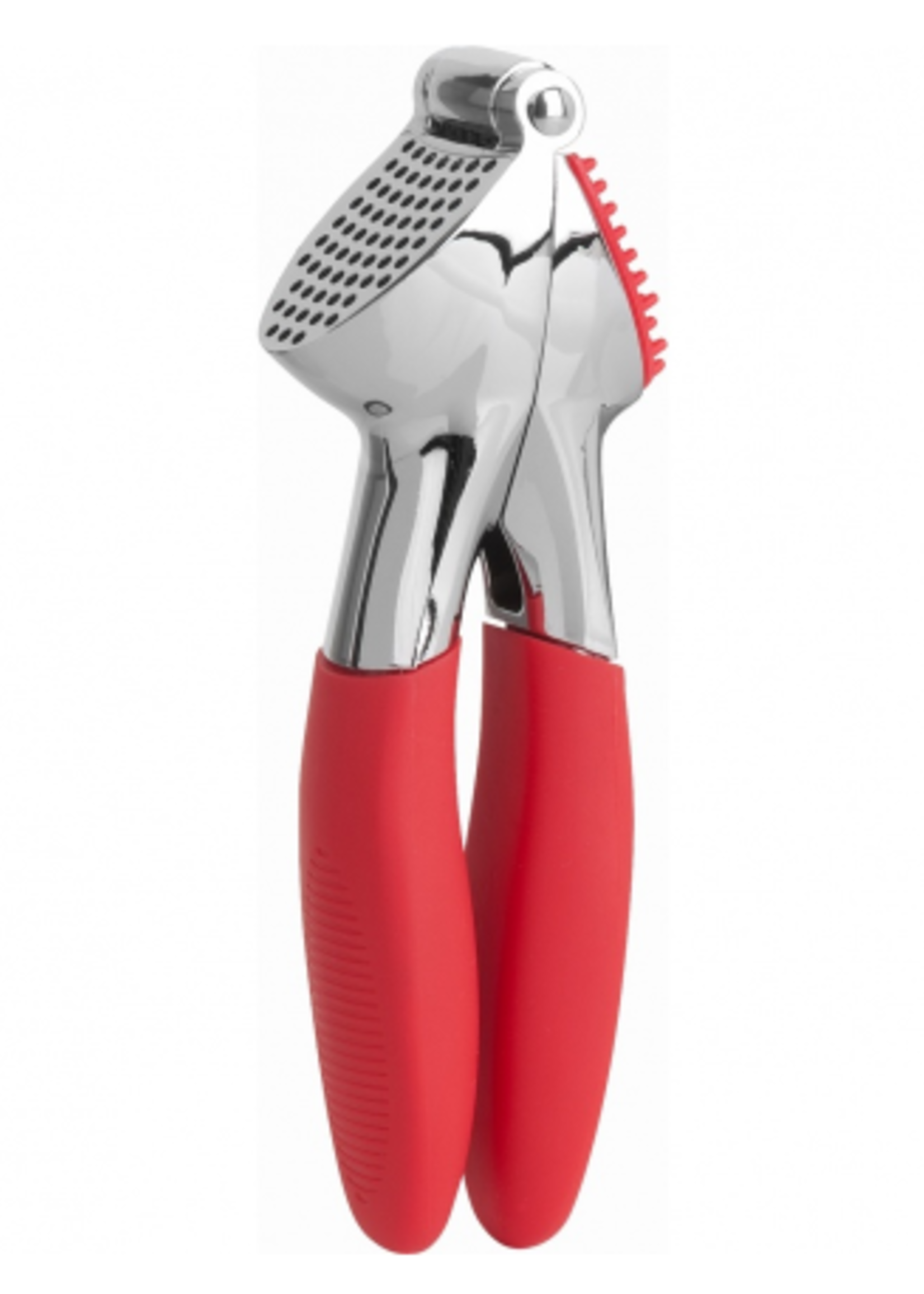 *Red Garlic Press w/Cleaner- Trudeau