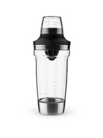 *18oz Cocktail Shaker w/Built In Juicer and Bottle Opener-Design