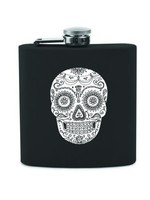 *Day of the Dead Flask-Design