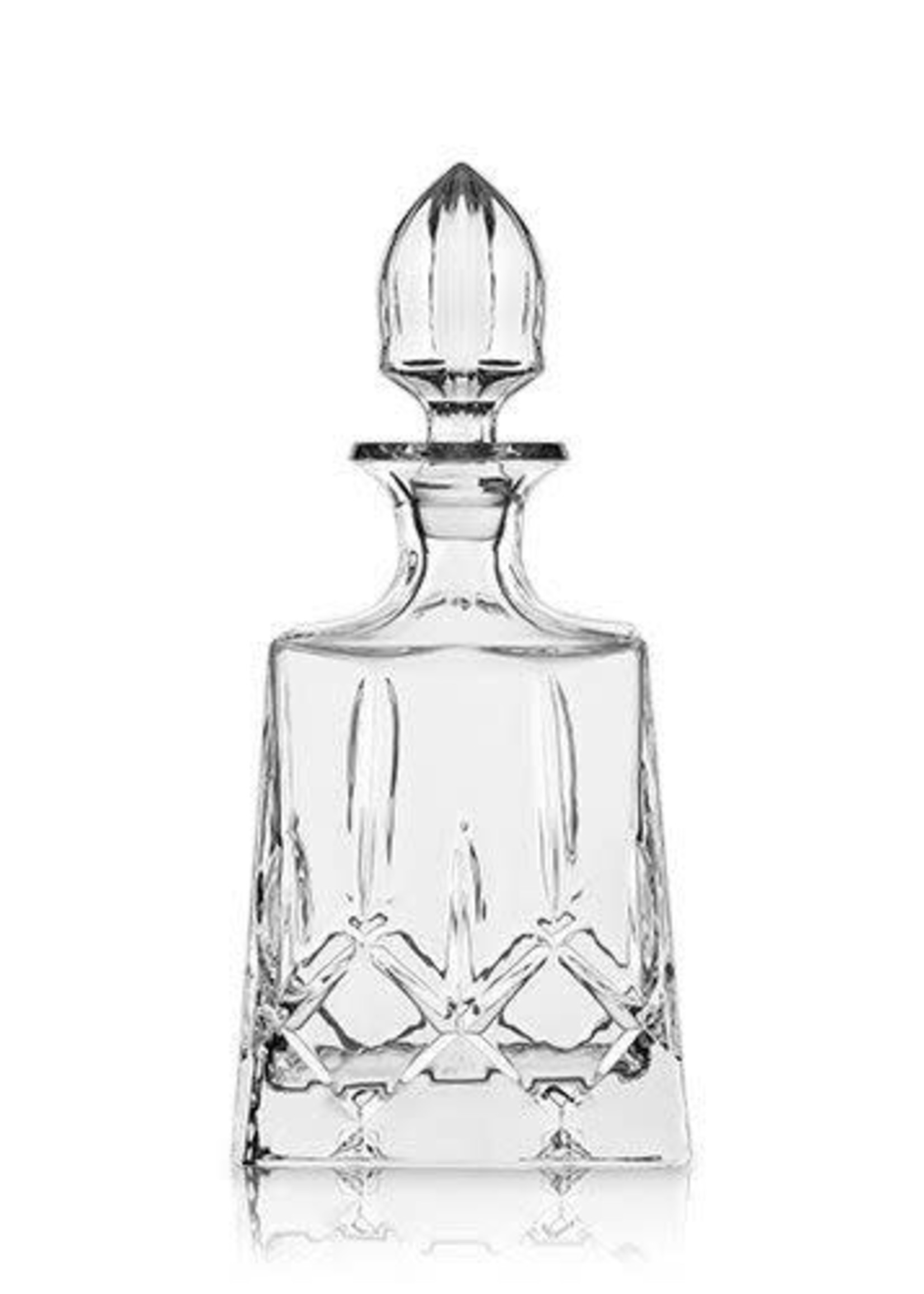 *32oz Cut Glass Mezcal Decanter-Design