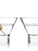 *s/2 Heavy Bottom Martini Glasses True -Design