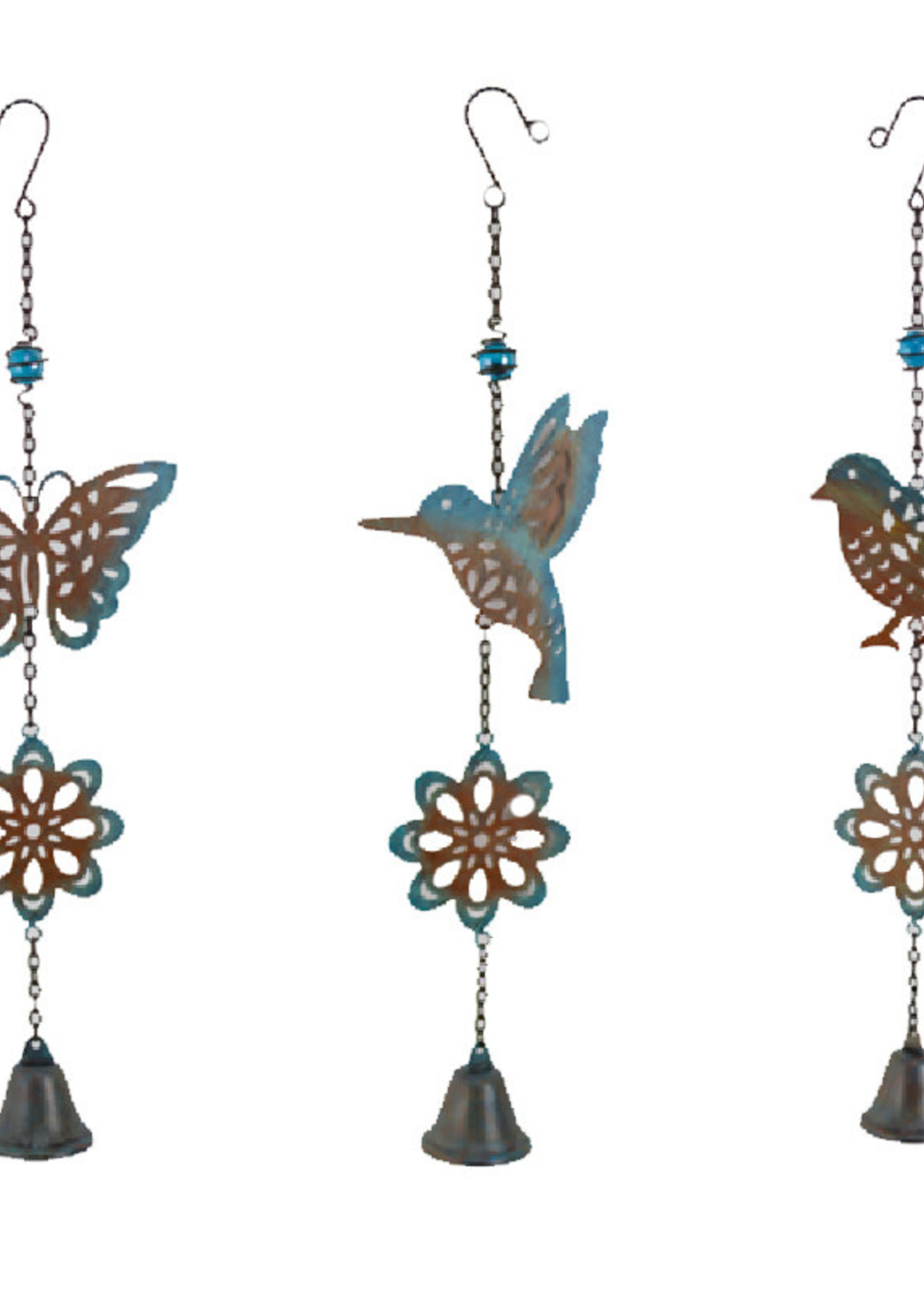 *Asstd Metal Windchimes-Koppers