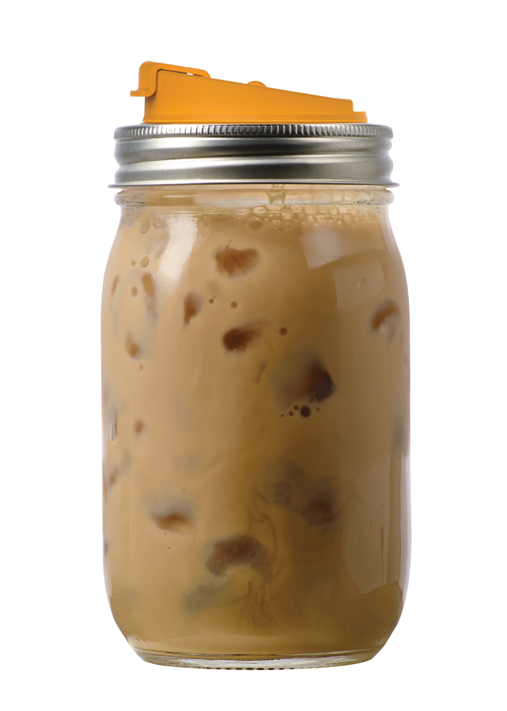 *Orange Jarware Drink Lid-Foxrun