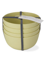 *s/4 Light Green Bamboo Bowls- Design