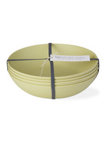 *s/4 Lt Green Bamboo Salad Plates- Design