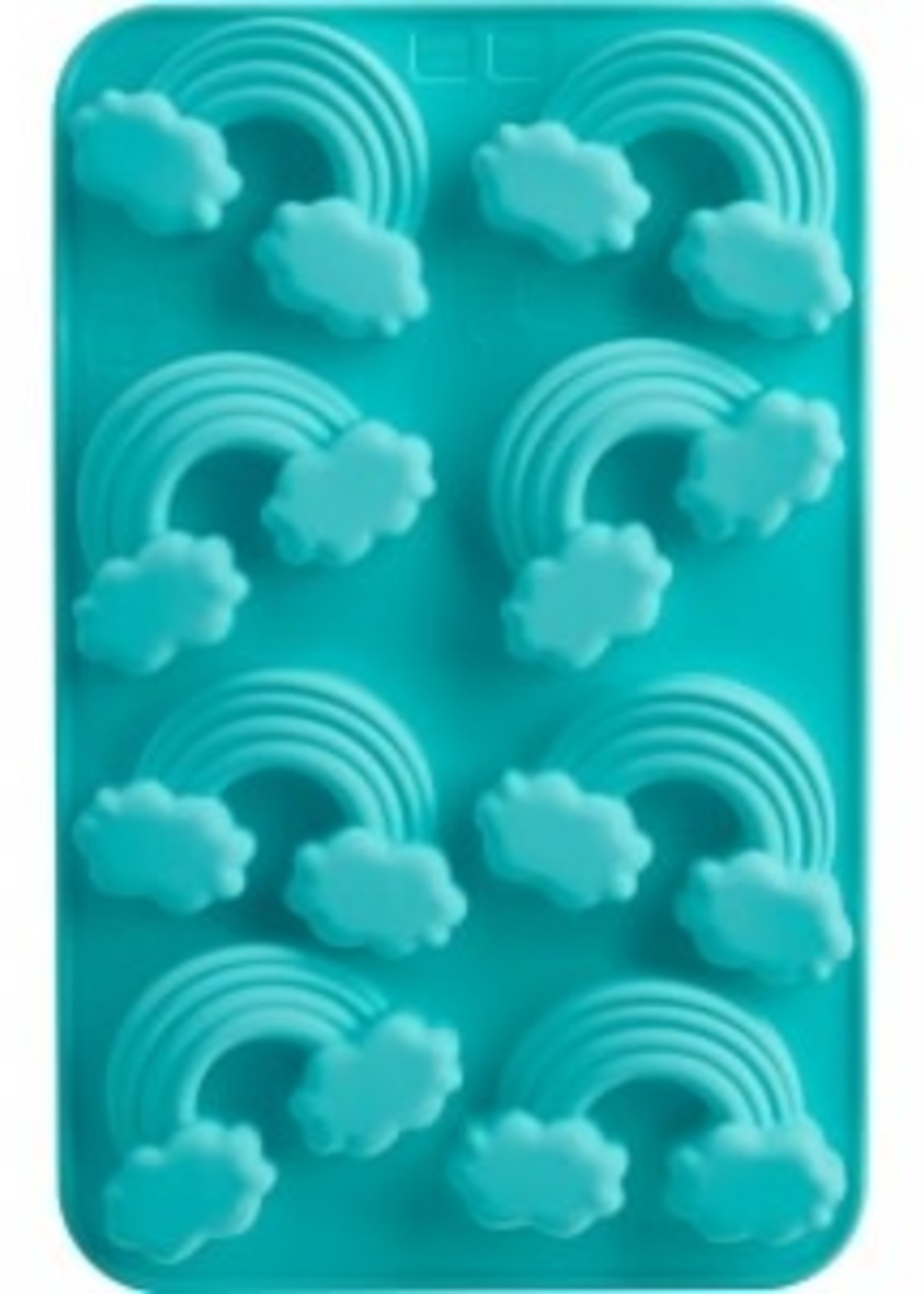 *s/2 Rainbow Silic Choc Molds-Trudeau