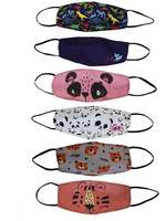 *Assorted Animals Child's Reusable. Mask- Splash