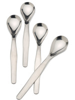 *s4 s/s Egg Spoons-RSVP