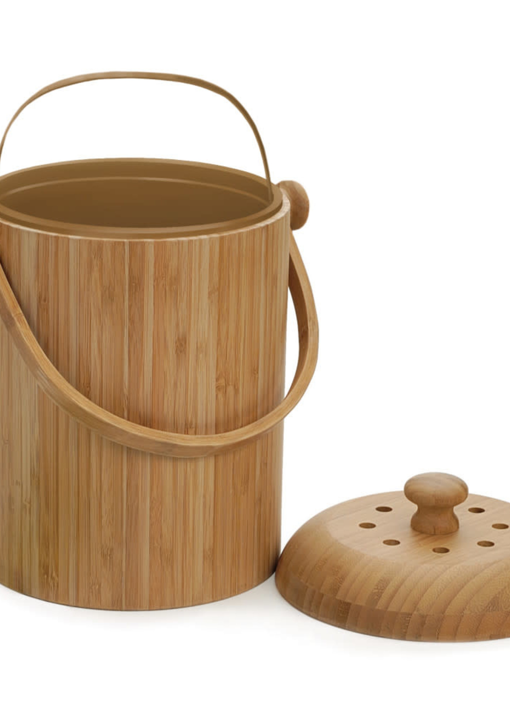 *Bamboo Compost Pail-RSVP