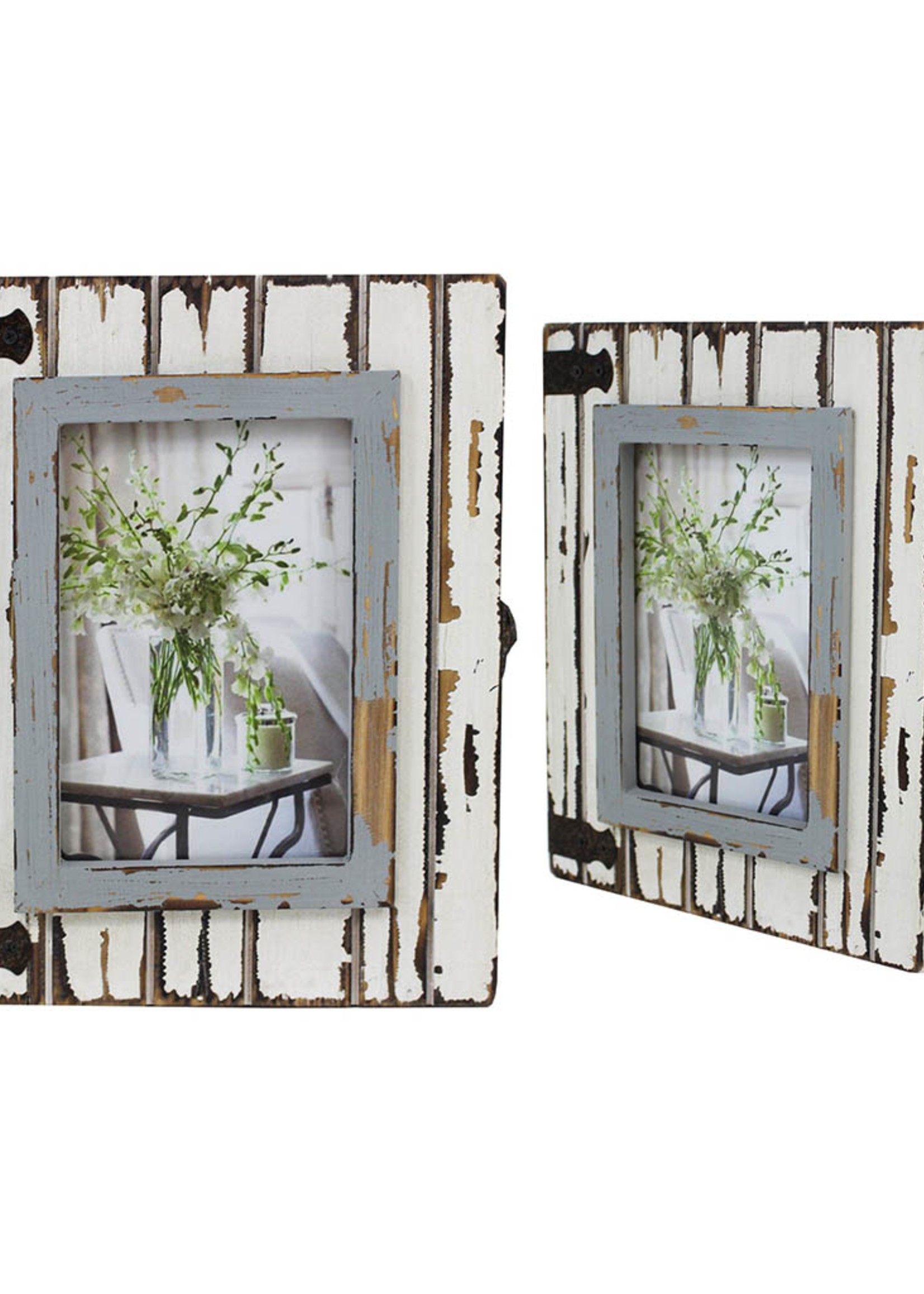 *4x6" Distressed Photo Box-Splash