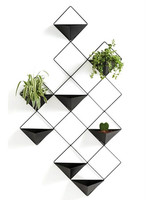 *8Pot Metal Frame Wall Planter-Splash