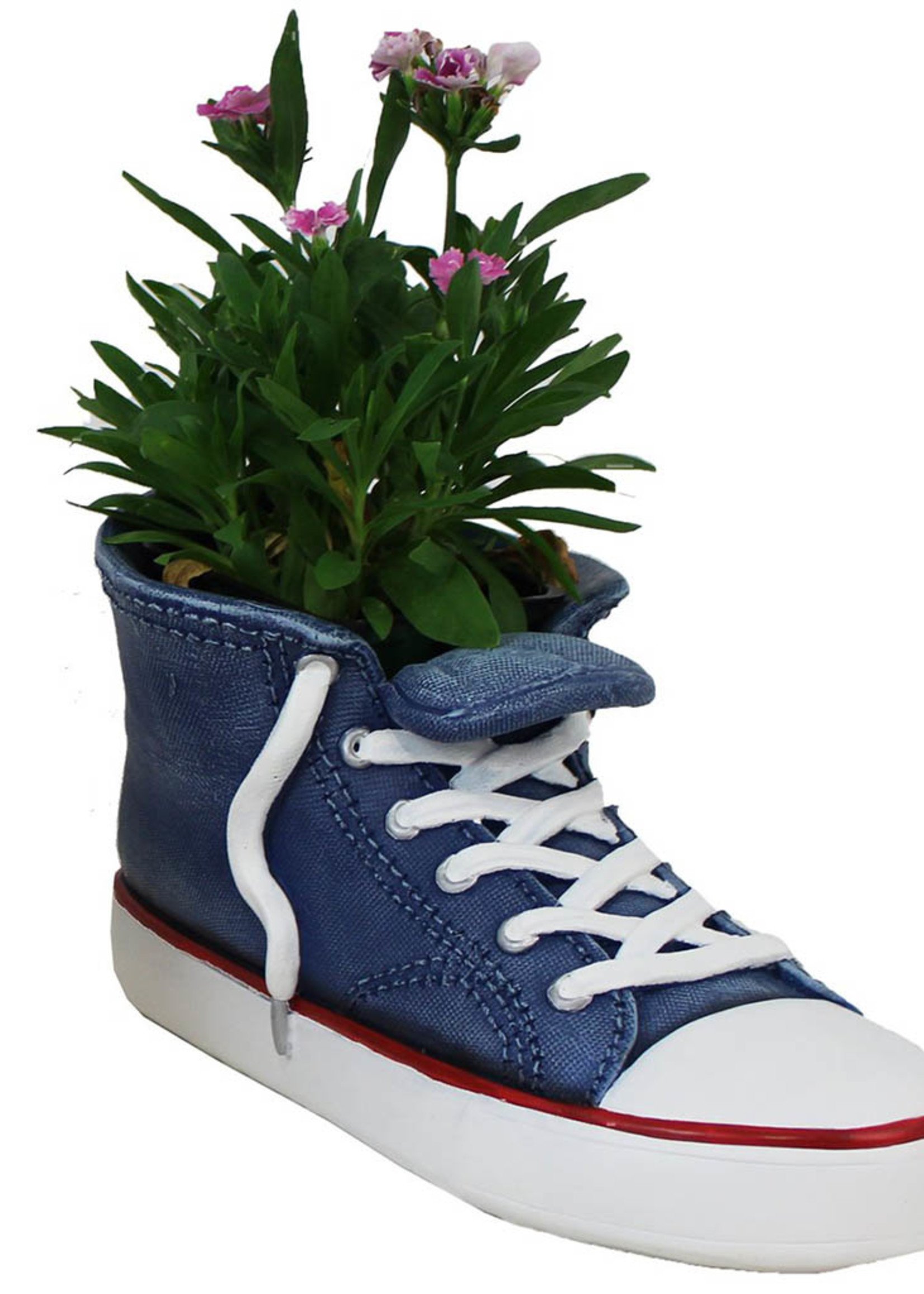 *Blue Running Shoe Planter-Splash