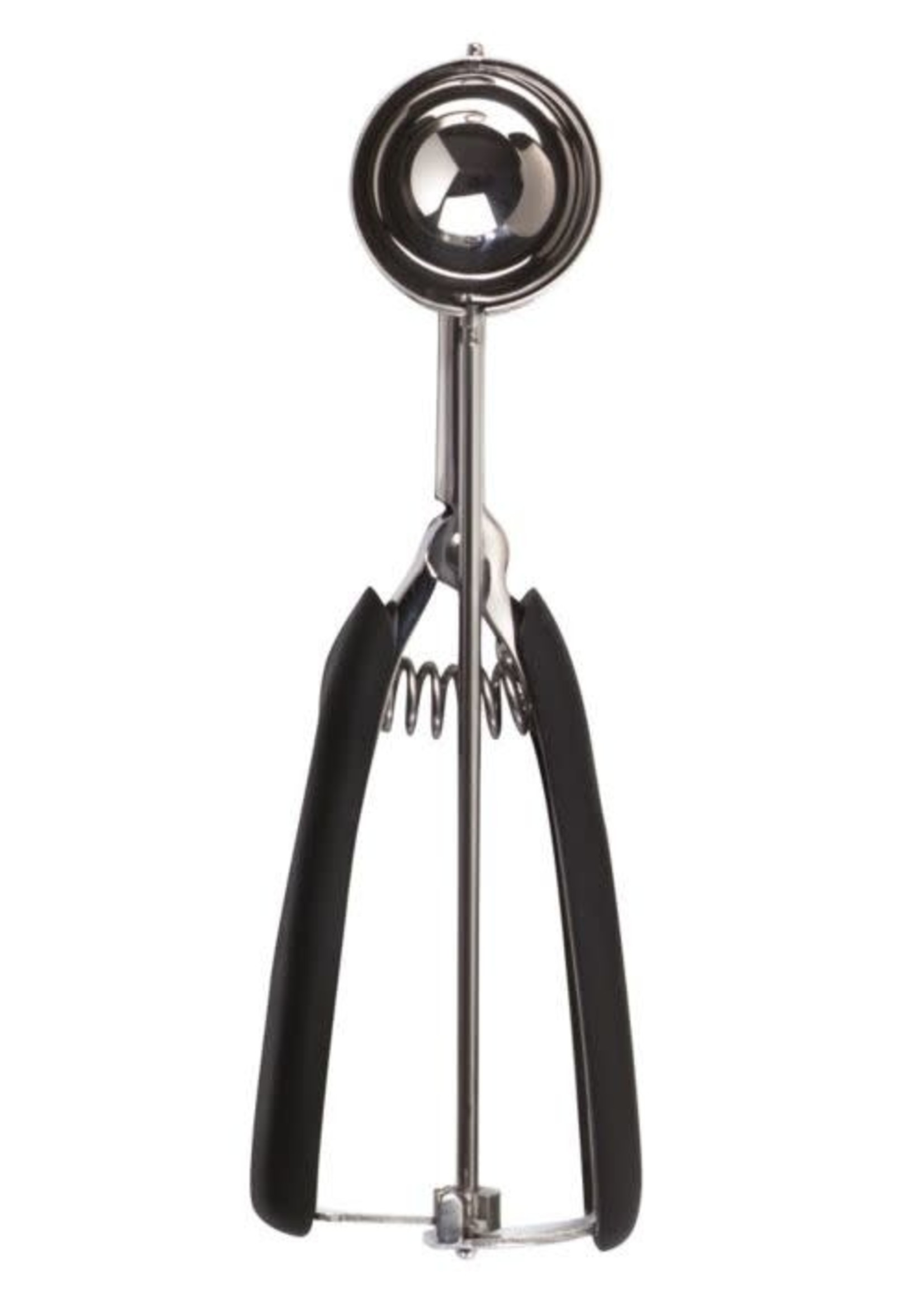 OXO *Cookie/Ice-Cream Scoop w/Black Silicone Grip Handles-Danesco