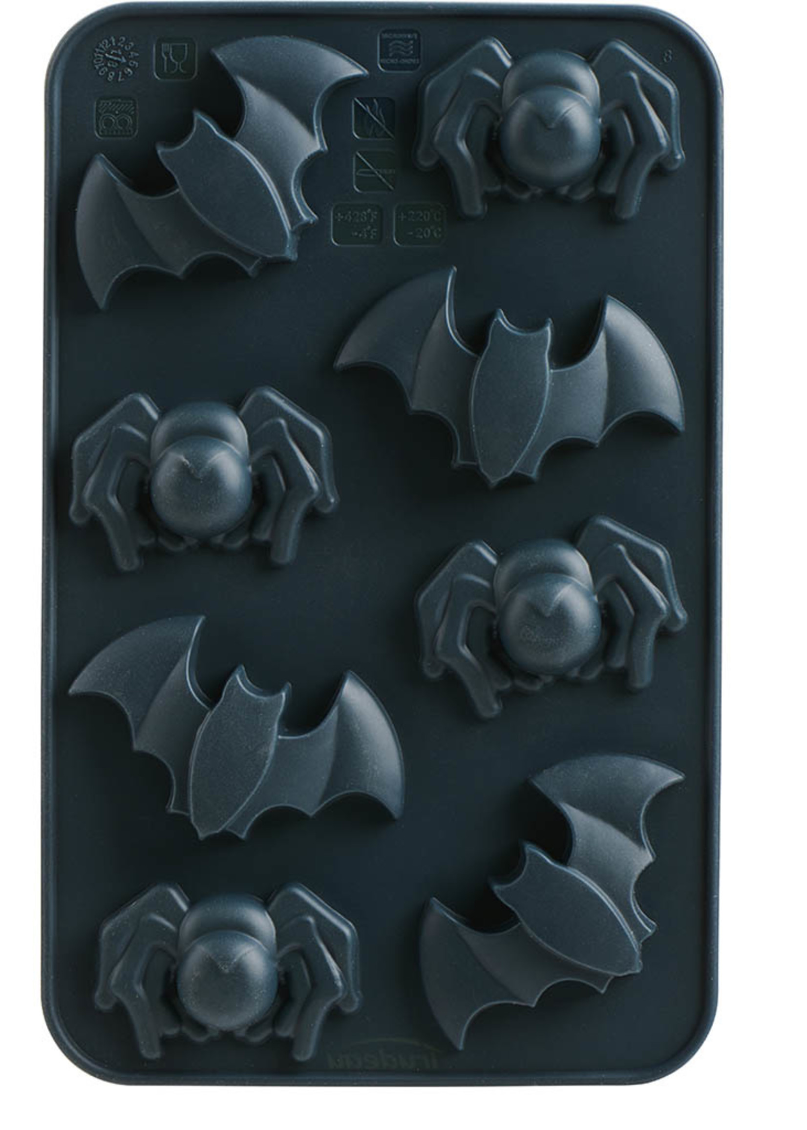 *s/2 Bats & Spiders Choco Molds- Trudeau