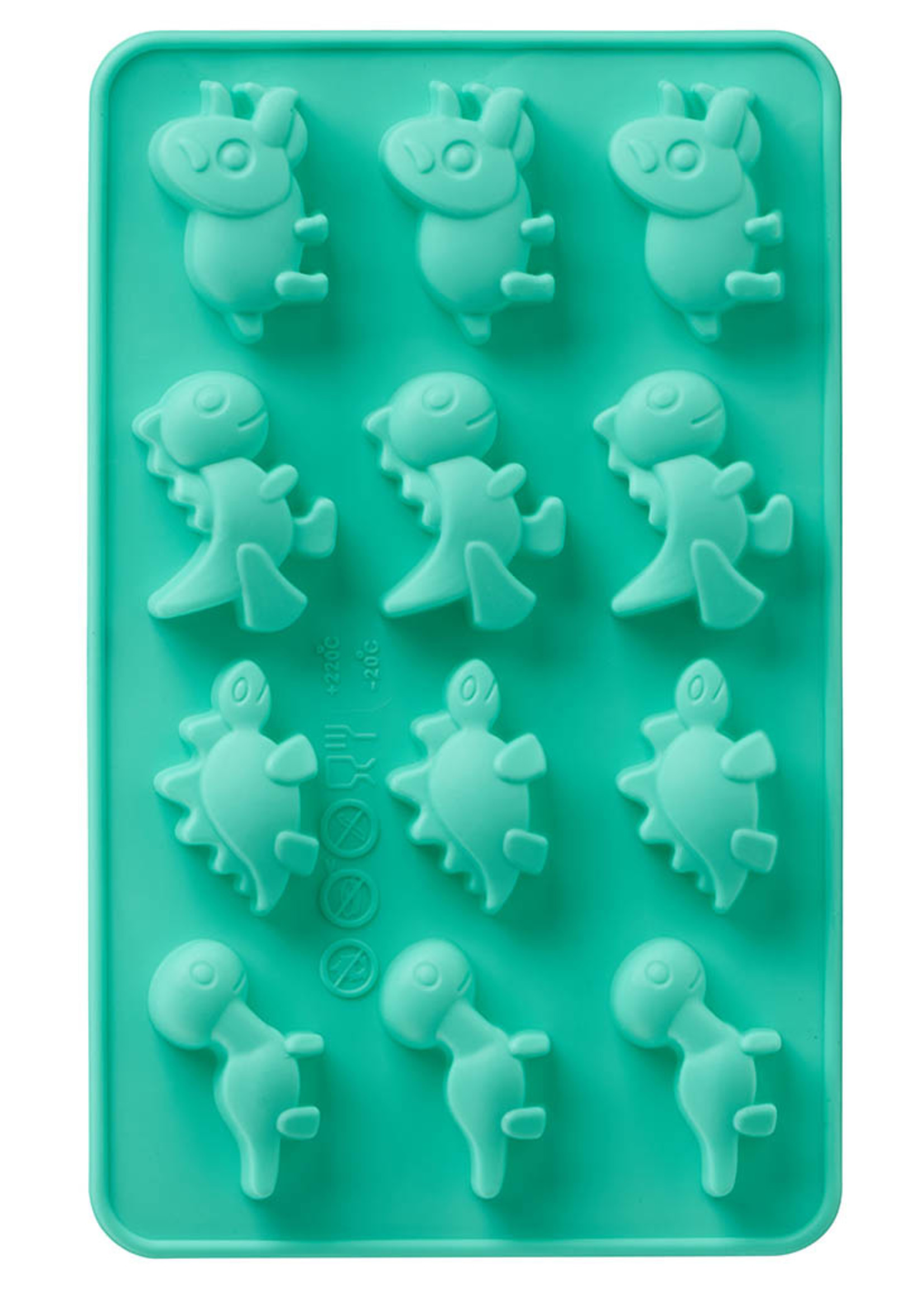 *s/2 mini Dinosaur Choc Molds-Trudeau